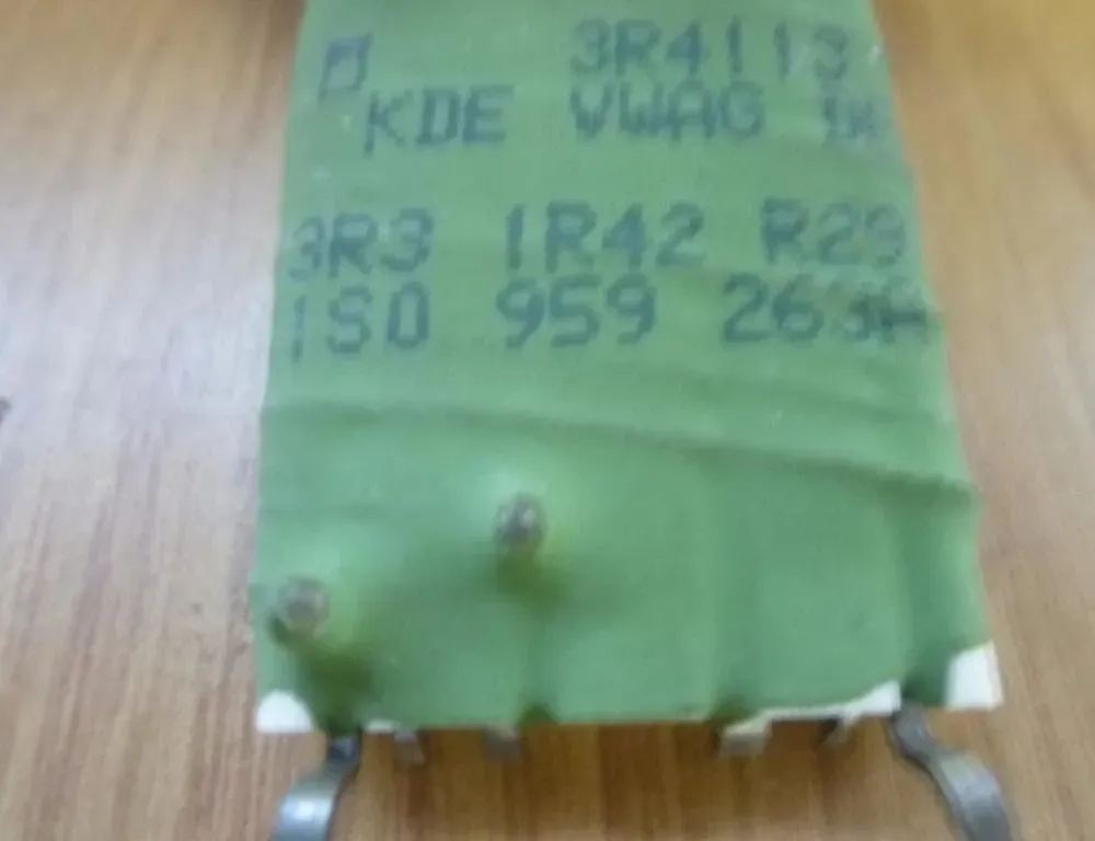 VOLKSWAGEN Up 1 generation (2011-2024) Interior Heater Resistor 1S0959263A 23154432