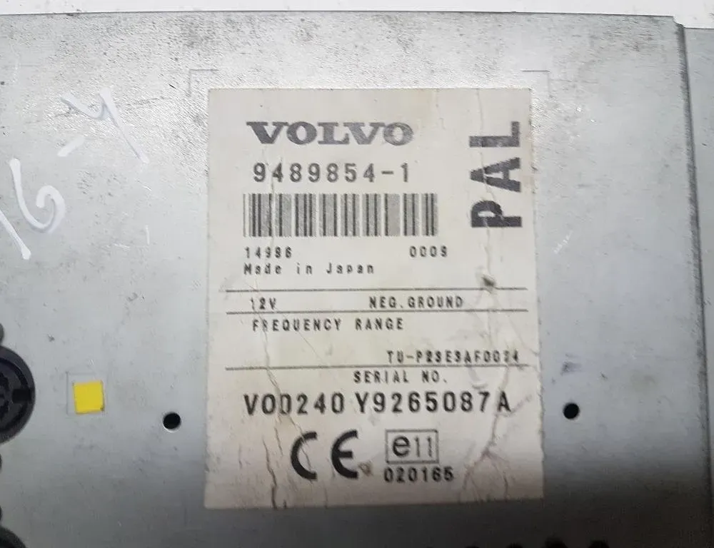 VOLVO V70 2 generation (2000-2008) Video control module 94898541 23179773
