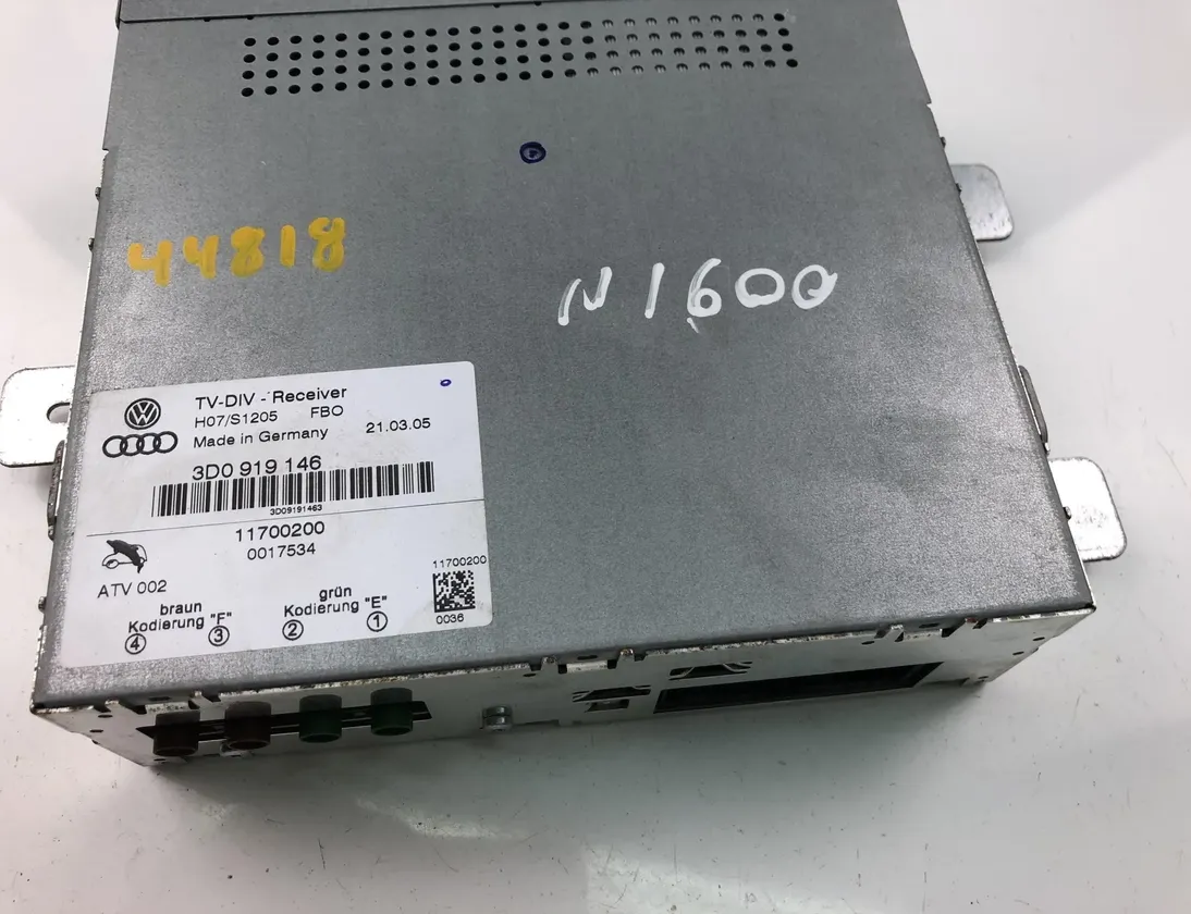 BENTLEY Continental Video control module 3D0919146 23460772