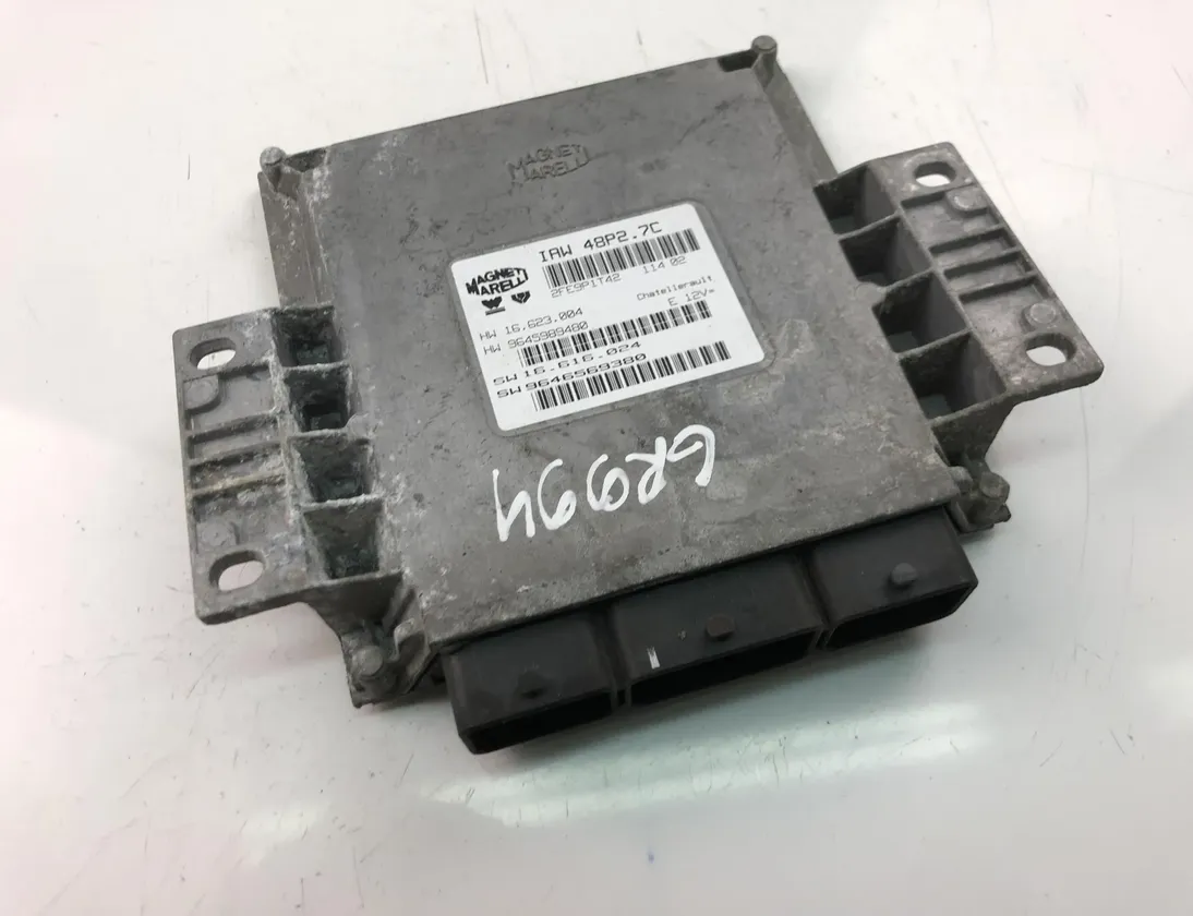 CITROËN C3 1 generation (2002-2010) Engine Control Unit ECU 9646569380,9645989480 23461700