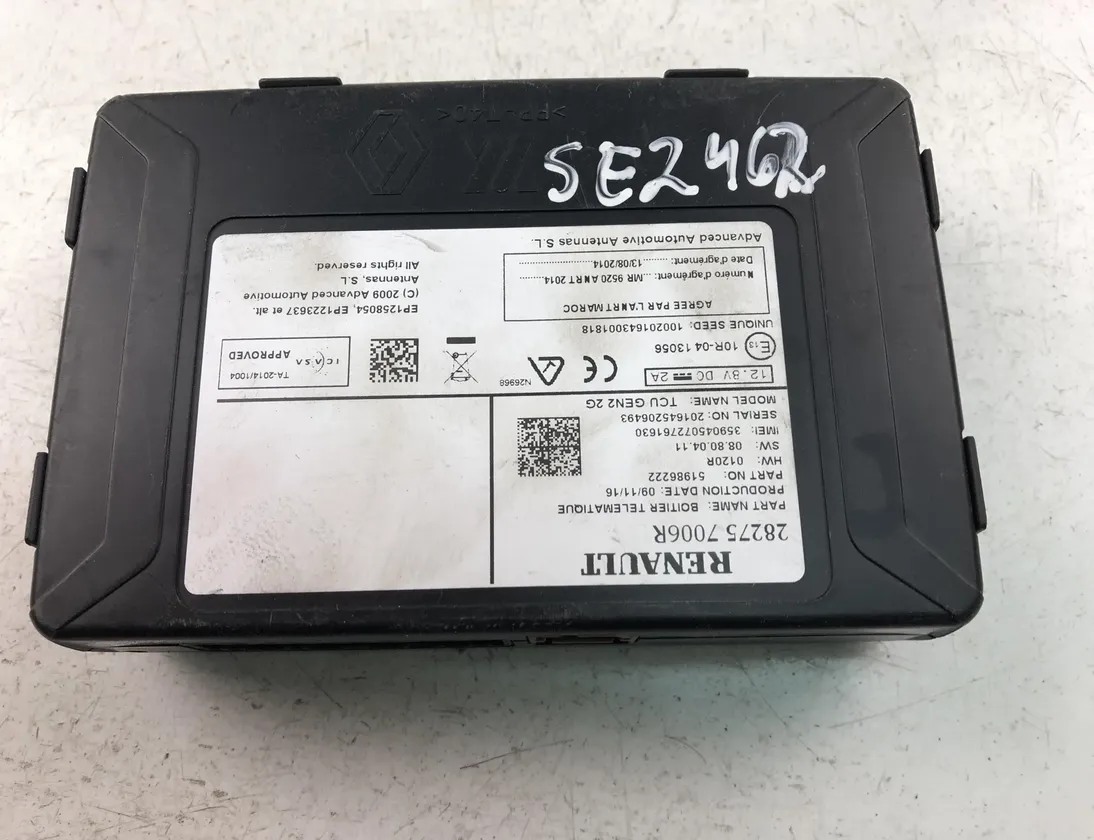 RENAULT Kadjar 1 generation (2015-2024) Other Control Units 282757006R 23475377