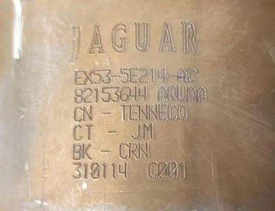 JAGUAR F-Type 1 generation (2013-2024) Catalyst EX535E212AC,82153642,EX535E214AC,82153644 34842842