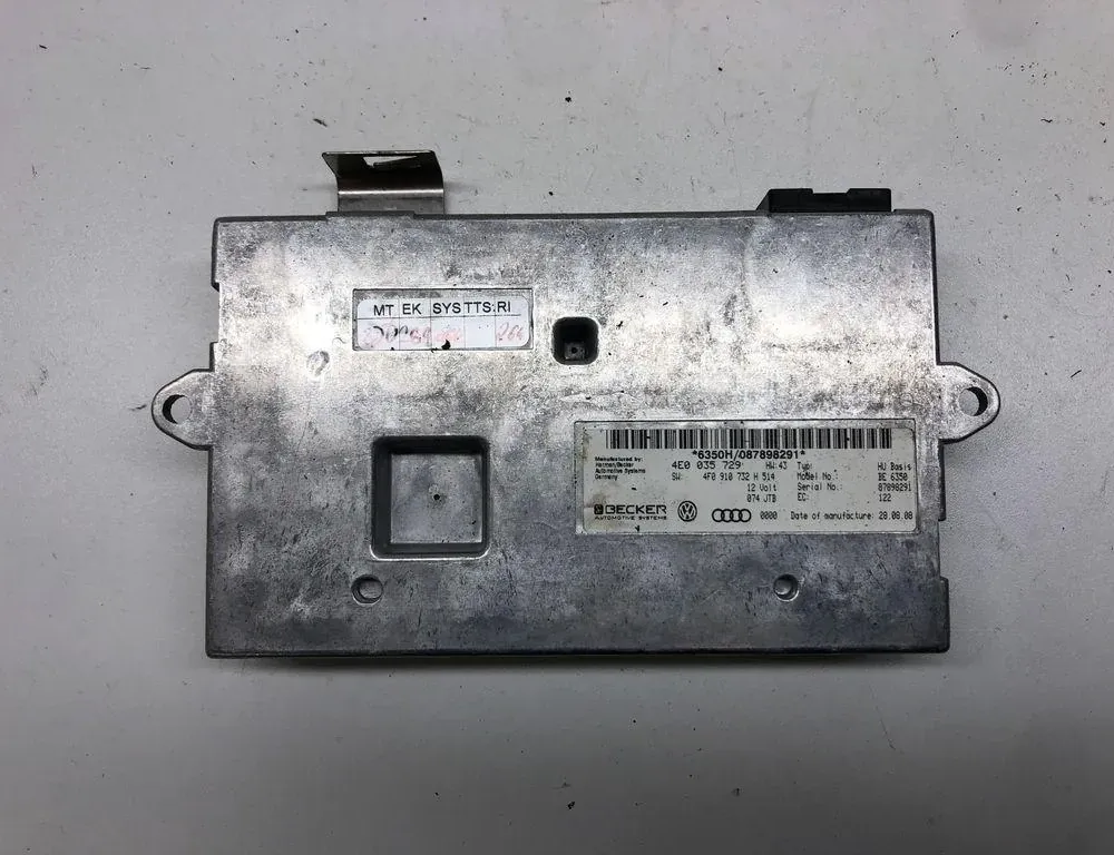 AUDI A6 C6/4F (2004-2011) Navigation Control Unit 4E0035729 33820475