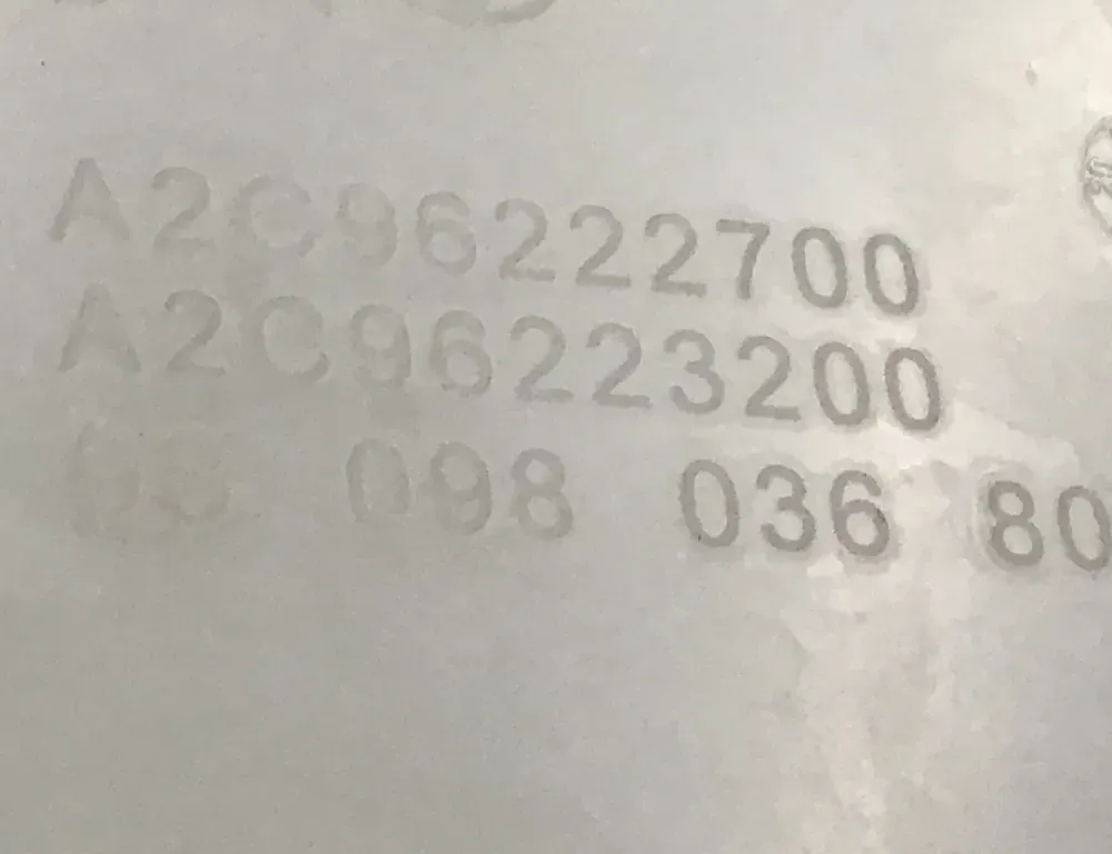 PEUGEOT Expert 3 generation (2017-2023) Window Washer Tank 9809803680 34532485