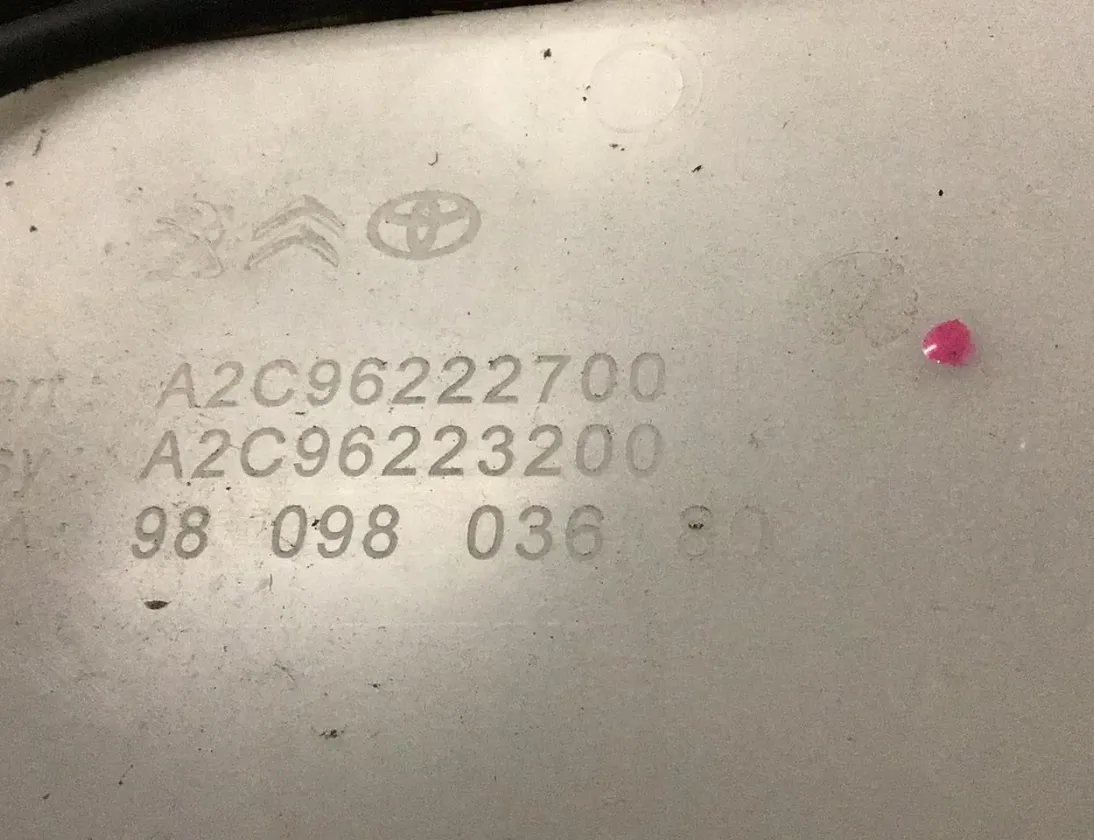 PEUGEOT Expert 3 generation (2017-2023) Window Washer Tank 9809803680 34532394