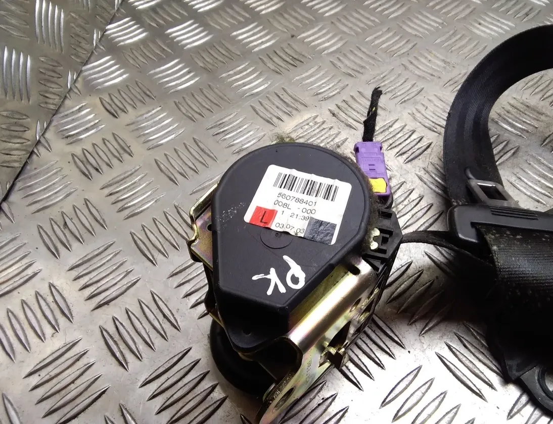 AUDI A4 B6/8E (2000-2005) Front Left Seatbelt 8e0857705f,601916200b 13666494