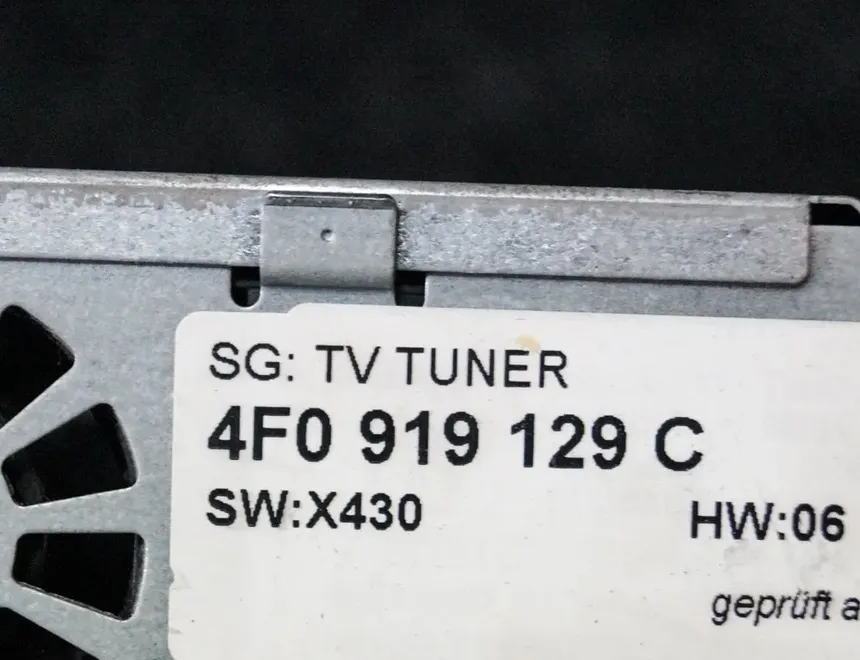 VOLKSWAGEN Touareg 2 generation (2010-2018) TV Module 4F0919129C 1374108