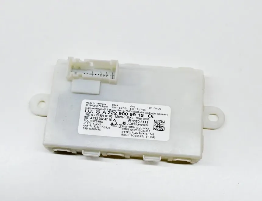 MERCEDES-BENZ C-Class W205/S205/C205 (2014-2023) Keyless Control Unit A2229009915,A2139018003,A2229024715,33505111,2015DJ3015 15489042
