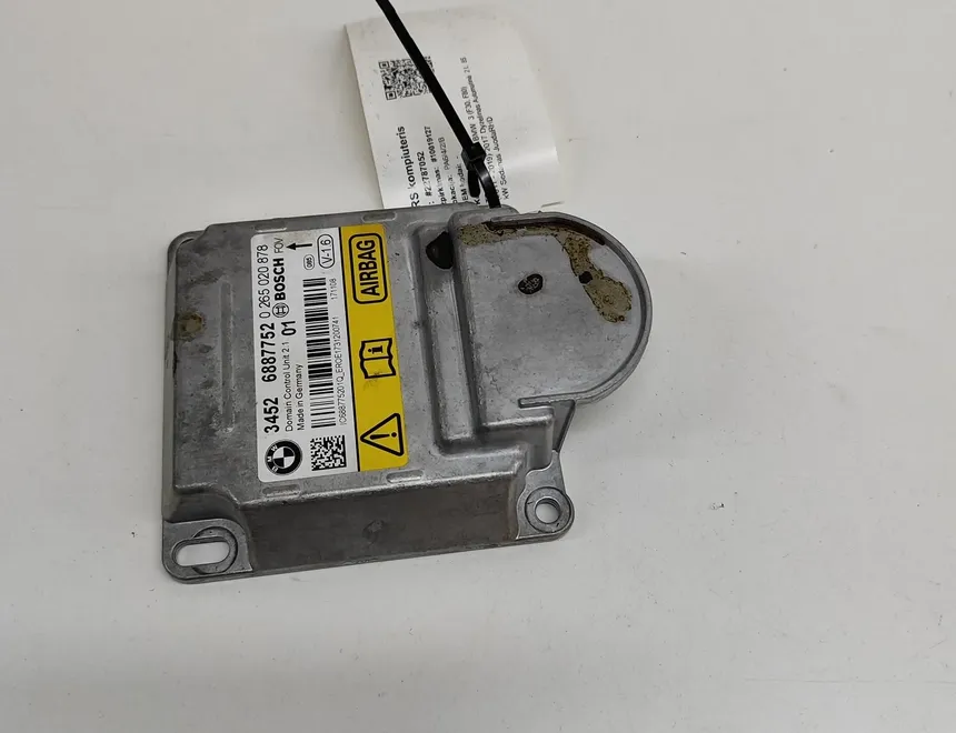 BMW 3 Series F30/F31 (2011-2020) SRS Control Unit 0265020878,6887752 22787052