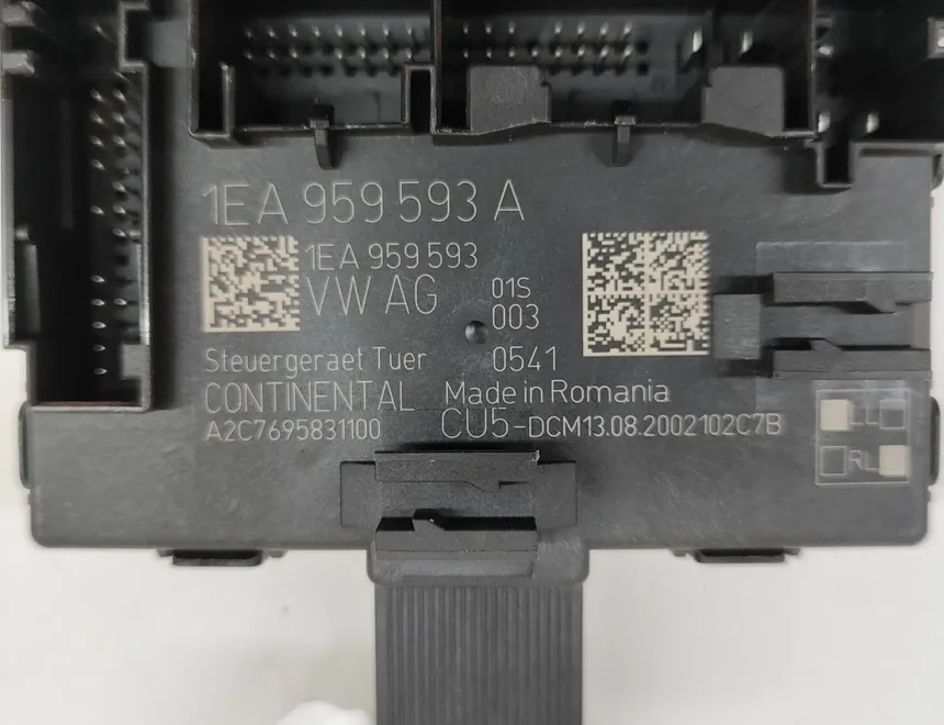 VOLKSWAGEN ID.3 1 generation (2019-2023) Front Left Door Control Unit 1EA959593,A2C7695831100,1EA959593A 23067800