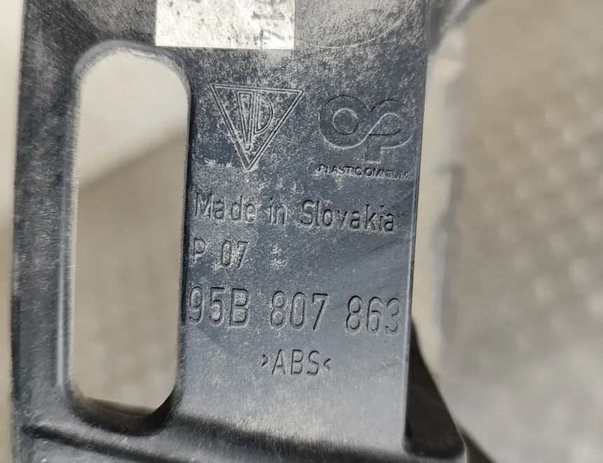 PORSCHE Macan 1 generation (2013-2023) Средний кронштейн бампера задний 95B.807.863,95B807863 23771332