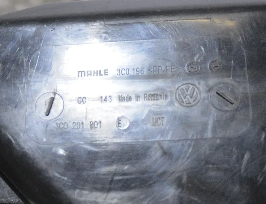 VOLKSWAGEN Passat CC 1 generation (2008-2017) Фильтр DPF 3C0201801 2392048