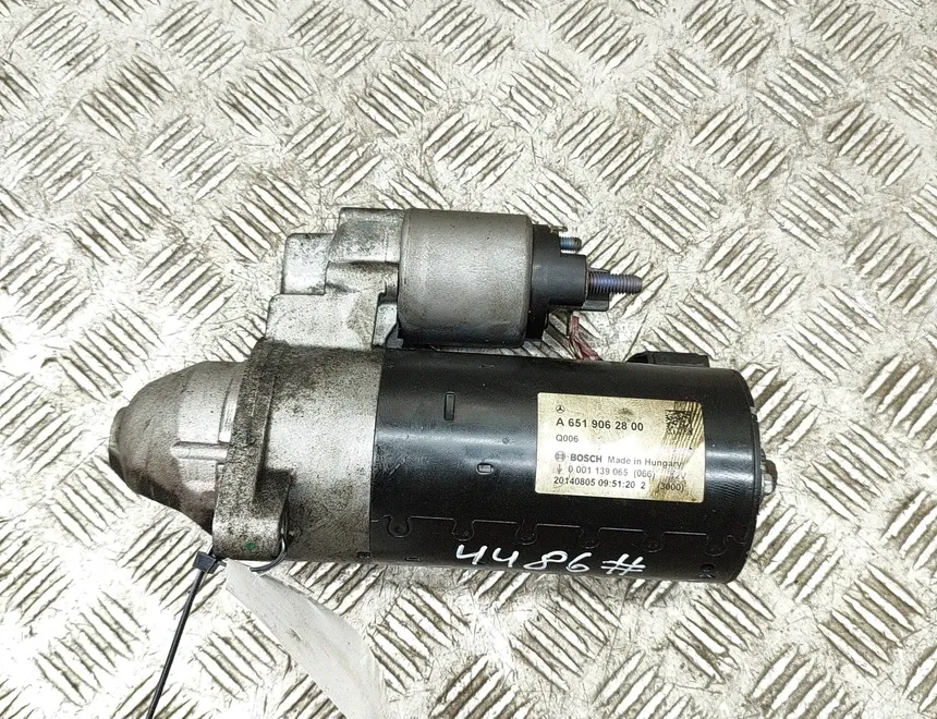 MERCEDES-BENZ SLK-Class R172 (2011-2020) Starter Motor 0001139065,0001139066,A6519062800 26249788
