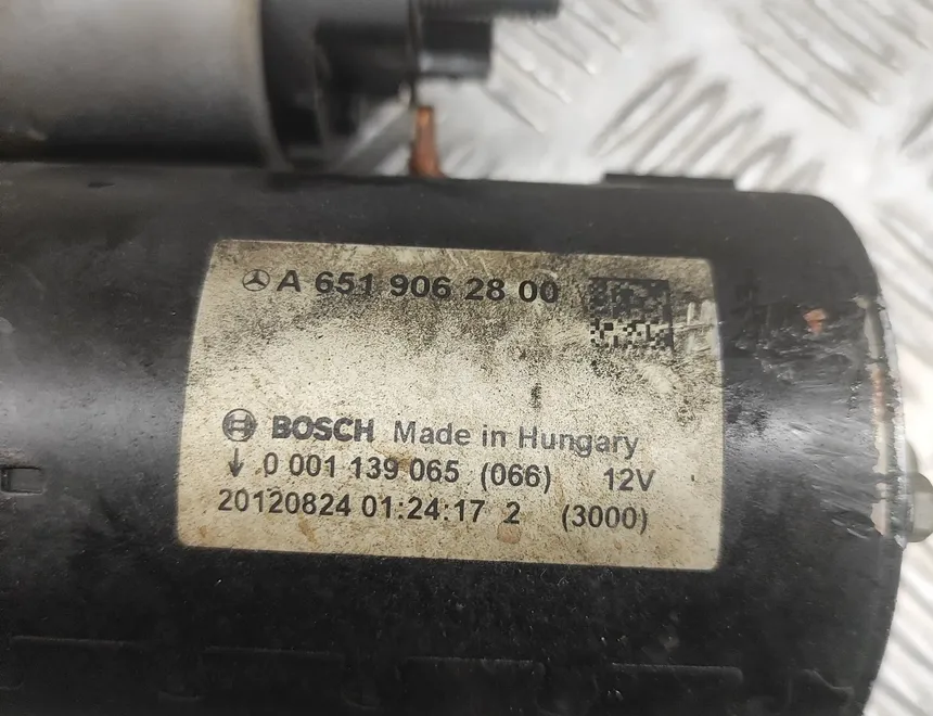 MERCEDES-BENZ C-Class W204/S204/C204 (2004-2015) Starter Motor 0001139065,A6519062800 29399430