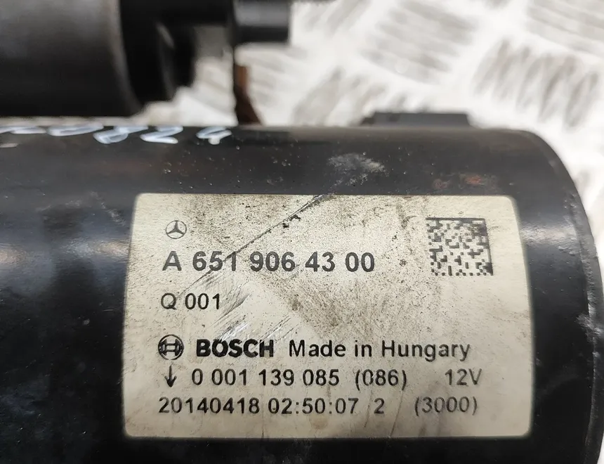 MERCEDES-BENZ C-Class W205/S205/C205 (2014-2023) Стартер A6519064300 30336047