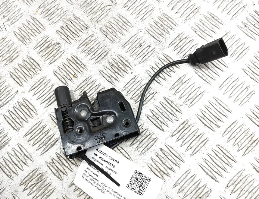 AUDI A7 C7/4G (2010-2020) Bonnet Lock 4G0823509D 30694570