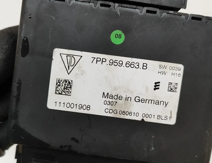 PORSCHE Panamera 970 (2009-2016) Voltage Control Unit 7PP959663B 30780830