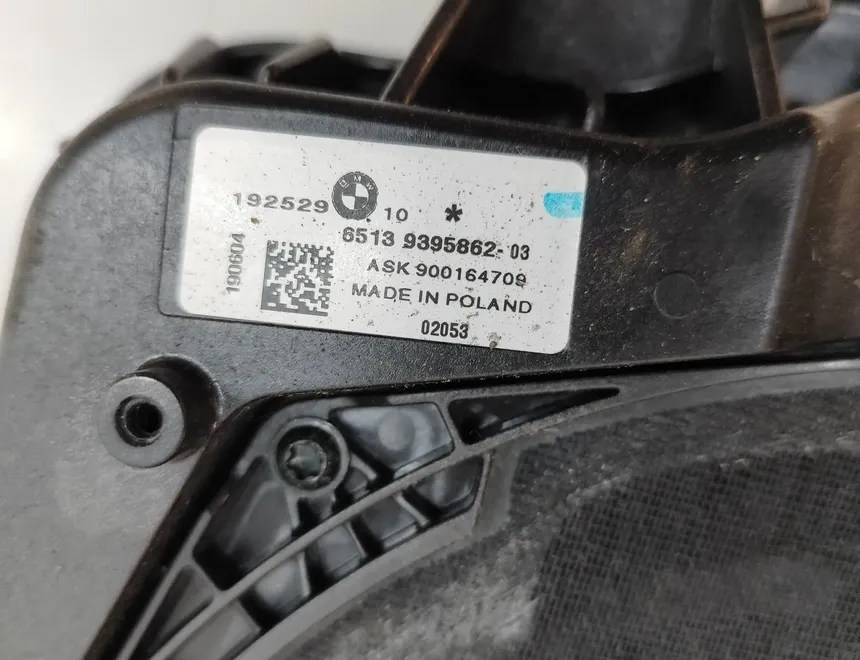 BMW 5 Series G30/G31 (2016-2023) Низкочастотный динамик с правой стороны 900164709,9395862 31282791