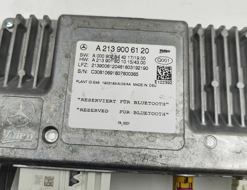 MERCEDES-BENZ E-Class W213/S213/C238/A238 (2016-2024) Camera control unit A0009025442,A2139018010,A2139006120 31354522