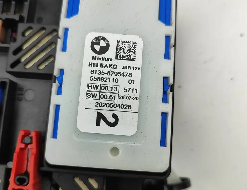 BMW X7 G07 (2018-2024) Fuse box 8706213,8795478 31417665