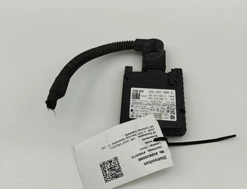 VOLKSWAGEN Golf 8 generation (2019-2023) Blind Spot Control Module 2Q0907686E,6PZ013498 32835588