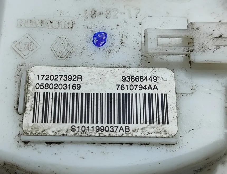 OPEL Vivaro B (2014-2019) Топливный насос 172027392R,93868449,0580203169,7610794AA 32971873