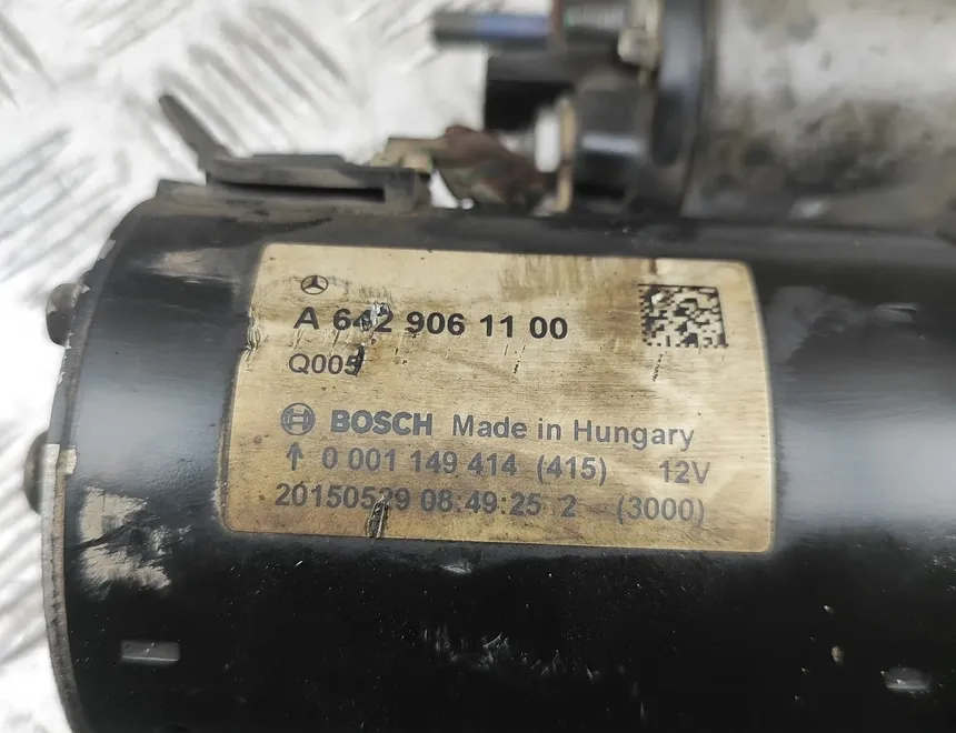 MERCEDES-BENZ E-Class W212/S212/C207/A207 (2009-2016) Starter Motor A6429061100,0001149414 33520879