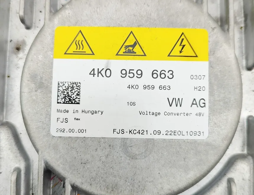 AUDI Q7 4M (2015-2024) Voltage Control Unit 4K0959663 33531573