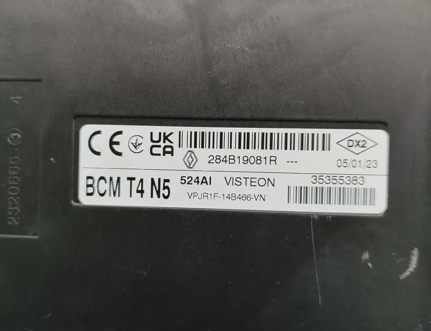 SMART Fortwo 3 generation (2014-2023) Comfort Control Unit 284B19081R 33584917