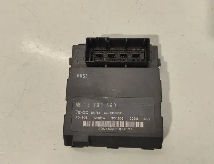 OPEL Vectra C (2002-2005) Comfort Control Unit 351788,SC718810500,13193590 17130028