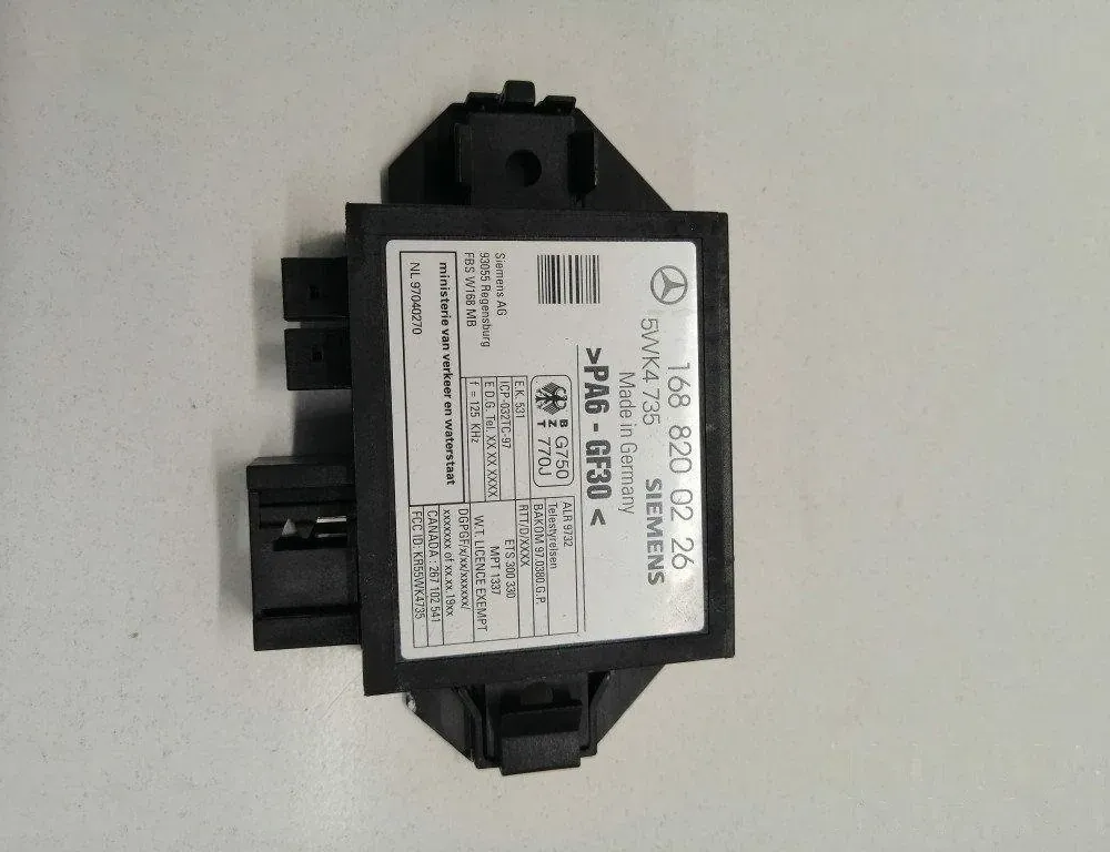 MERCEDES-BENZ A-Class W168 (1997-2004) Immobiliser control unit 1688200226 17130282