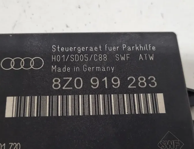 AUDI A2 8Z (1999-2005) PDC Parking Distance Control Unit 8Z0919283 33737387