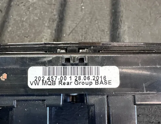 VOLKSWAGEN Touran 3 generation (2015-2023) Climate control unit 3G0907049D,5HB011870 33043178