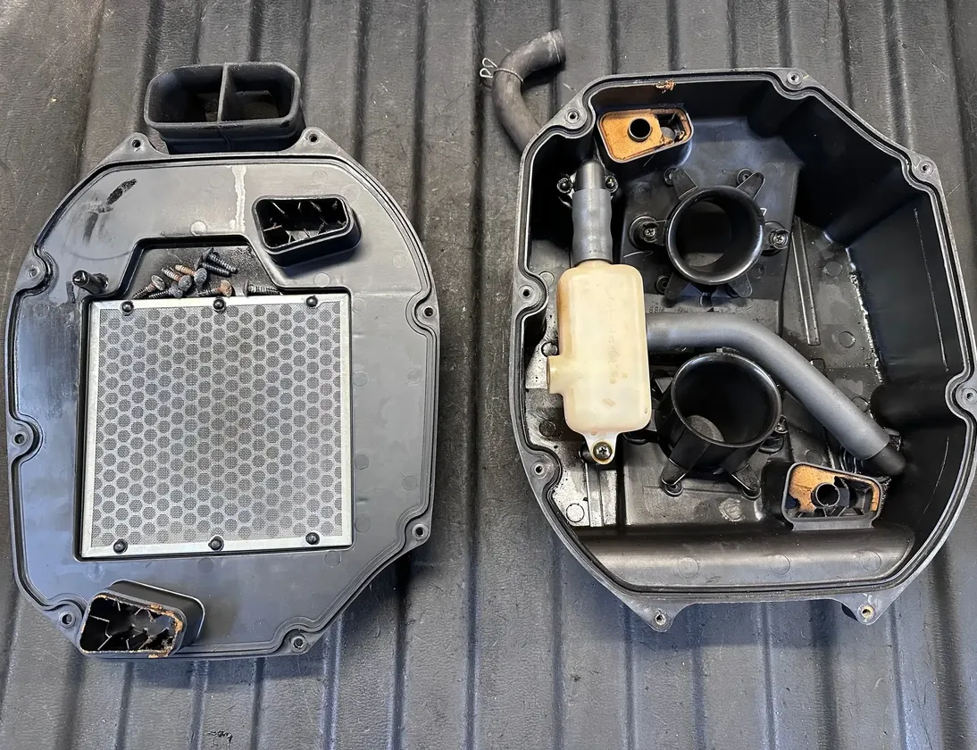 HONDA VTR Air filter box 8S184,MBB,HMMBBE1 34507912