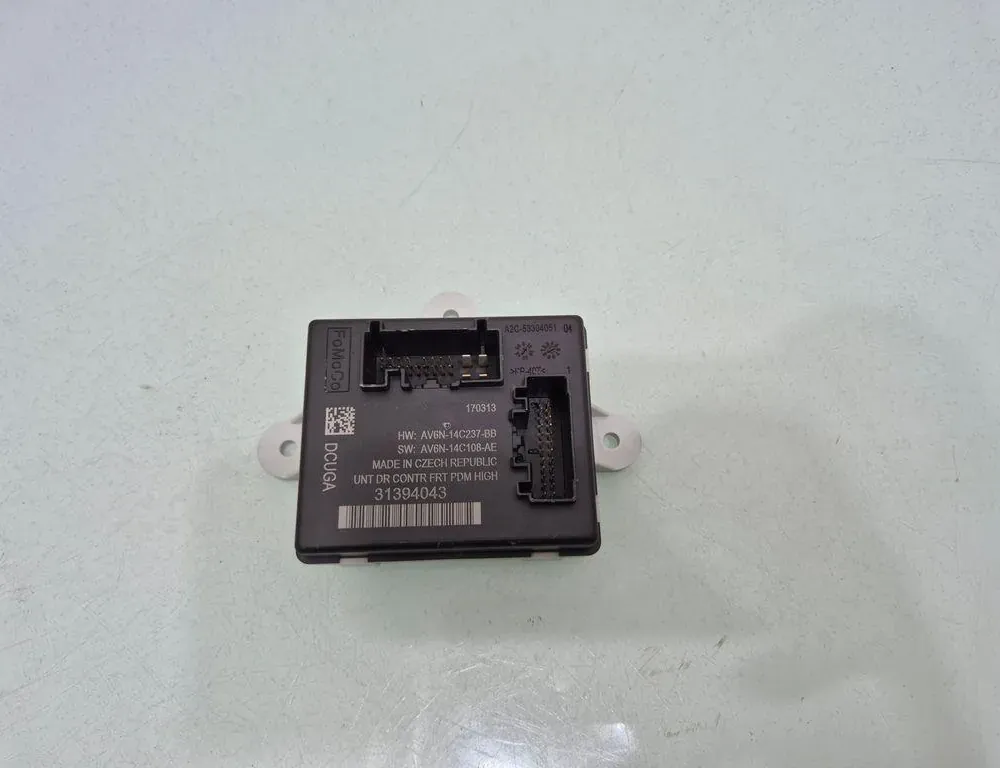 VOLVO V40 2 generation (2012-2020) Front Right Door Control Unit 31394043 36332197