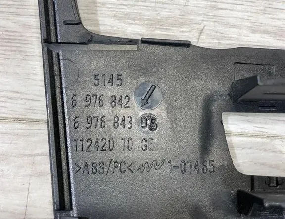 BMW 3 Series E90/E91/E92/E93 (2004-2013) Climate control/heater control finishes 6976843,11242010G,6976842 35180026