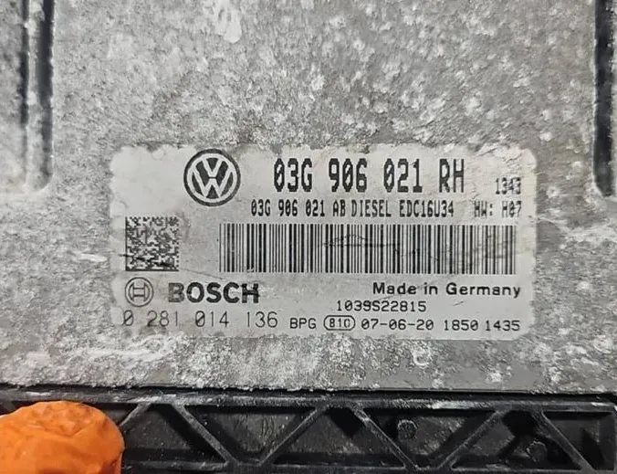 SKODA Octavia 2 generation (2004-2013) Engine Control Unit ECU 03G906021RH,03G906021AB,0281014136 34745243