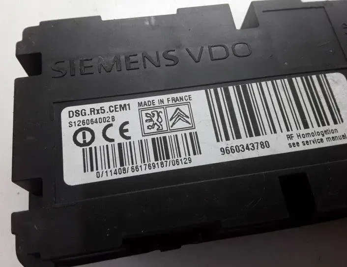 PEUGEOT 607 1 generation (2000-2008) Other Control Units S1260640028,9660343780 25464920