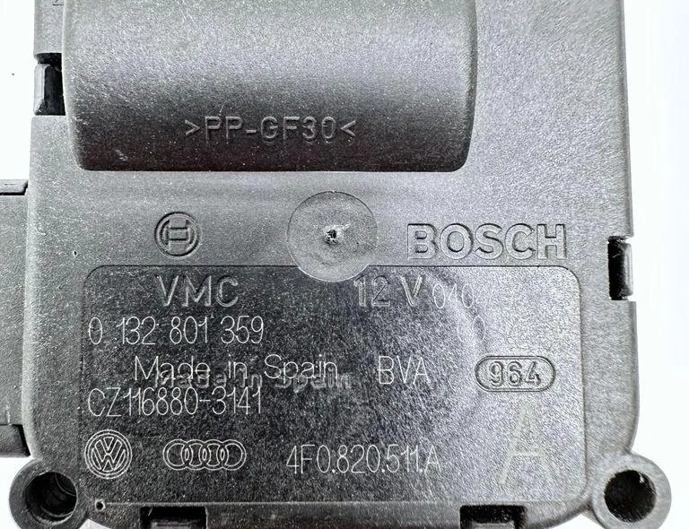 AUDI A6 C6/4F (2004-2011) Interior Heater Flap Motor Actuator 4F0820511A,CZ1168803141,0132801359 34143672