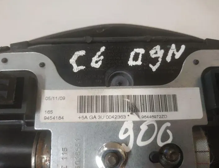 CITROËN C6 1 generation (2004-2012) Steering Wheel Airbag B6018651,96446972ZD 27068714