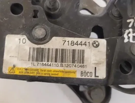 BMW 5 Series F10/F11 (2009-2017) Bonnet Lock 7184441 27097915