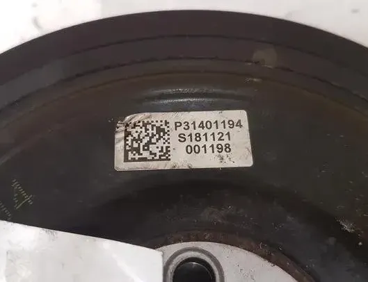 VOLVO V60 2 generation (2018-2023) Crankshaft Pulley 31401194,P31401194 27102038