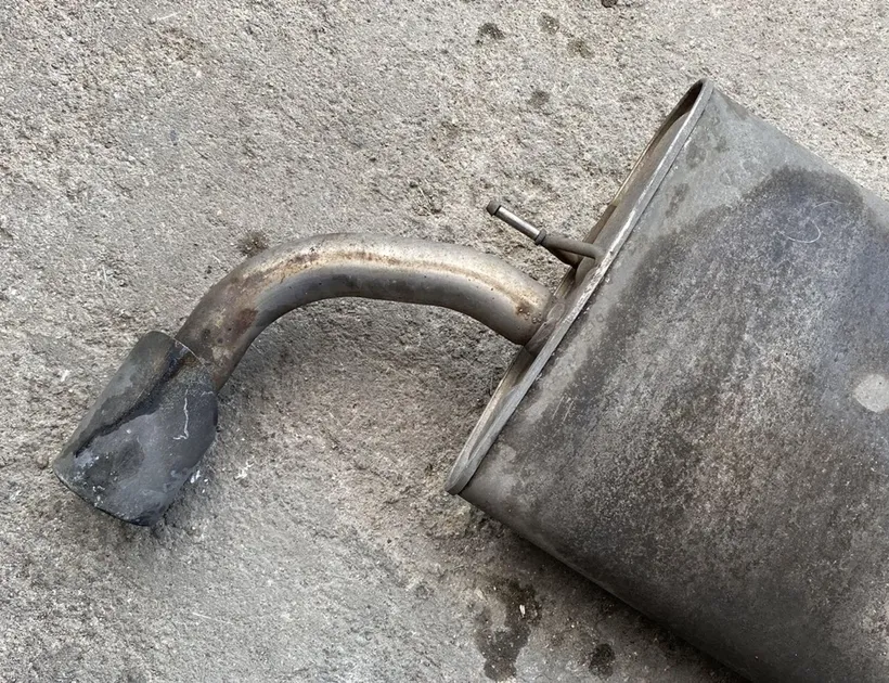 VOLVO V40 Cross Country 1 generation (2012-2020) Rear Exhaust Muffler 82122331 28739698