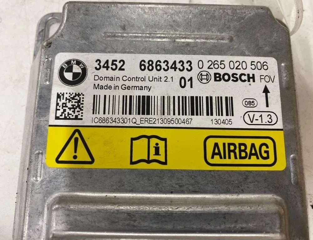 BMW 3 Series F30/F31 (2011-2020) SRS Control Unit 34526863433 30958400