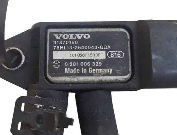 VOLVO S60 2 generation (2010-2020) DPF Pressure Sensor 31370160 31497623