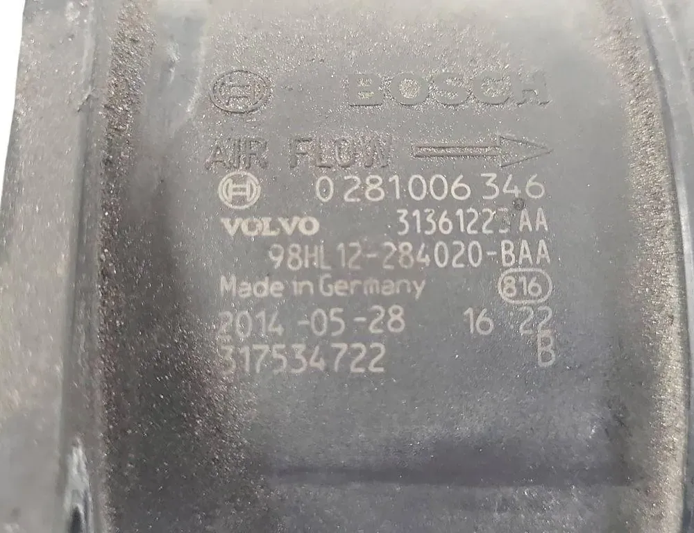 VOLVO V40 Cross Country 1 generation (2012-2020) Воздухомер воздушного фильтра 31361223AA 33845431