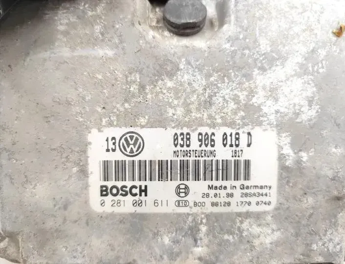 VOLKSWAGEN Golf 4 generation (1997-2006) Engine Control Unit ECU 28SA3441,0281001611,038906018D 27163415