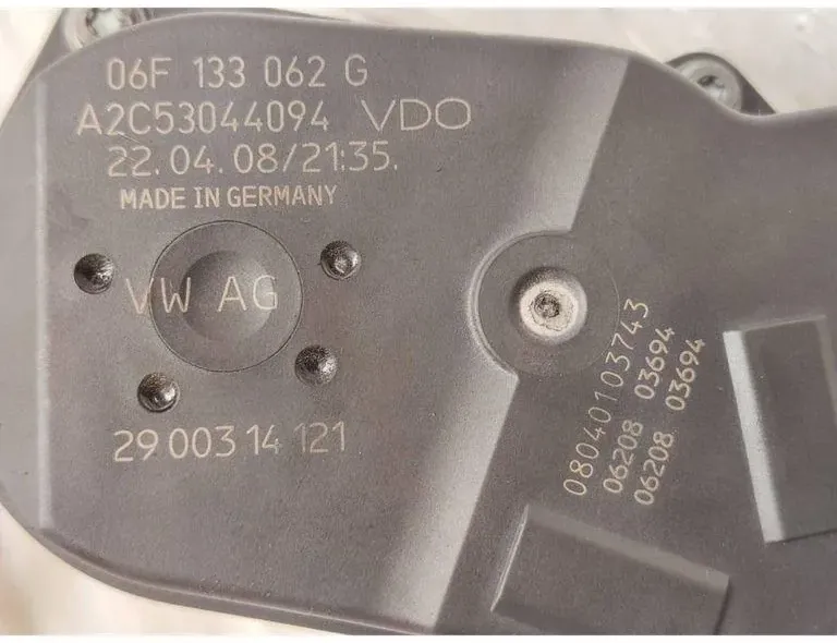 AUDI A6 C6/4F (2004-2011) Дроссельная заслонка 2900314121,A2C53044094,06F133062G 35989733