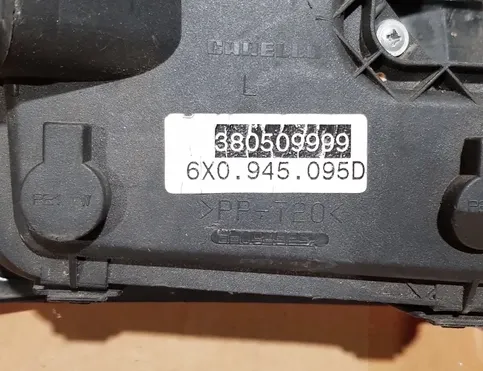 VOLKSWAGEN Lupo 6X (1998-2005) Rear Left Taillight 6X0945095D 34845098