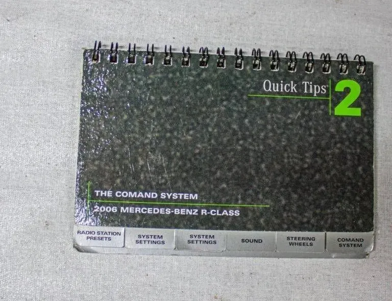 MERCEDES-BENZ R-Class W251 (2005-2017) Manual Service Book 34309485